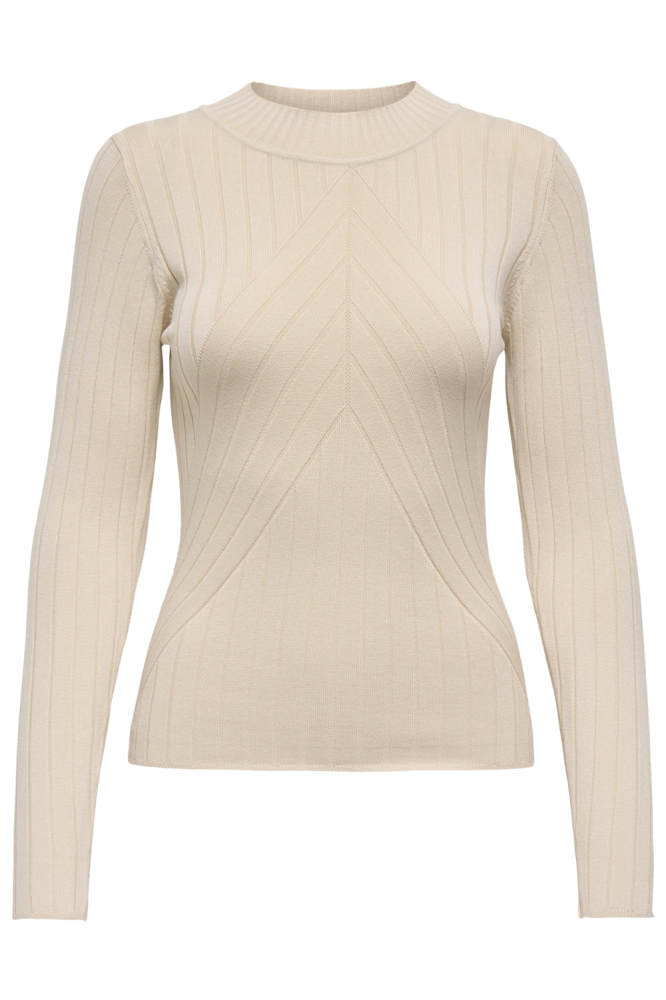 JDYKATE L/S PULLOVER KNT 15207694 SANDSHELL
